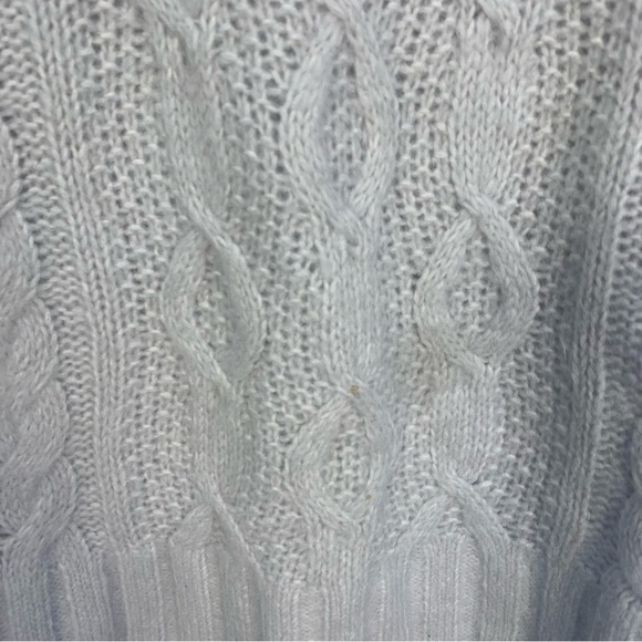 Everlane Cloud Cable Knit Alpaca Wool Blend Crew Neck Sweater - Picture 6 of 14